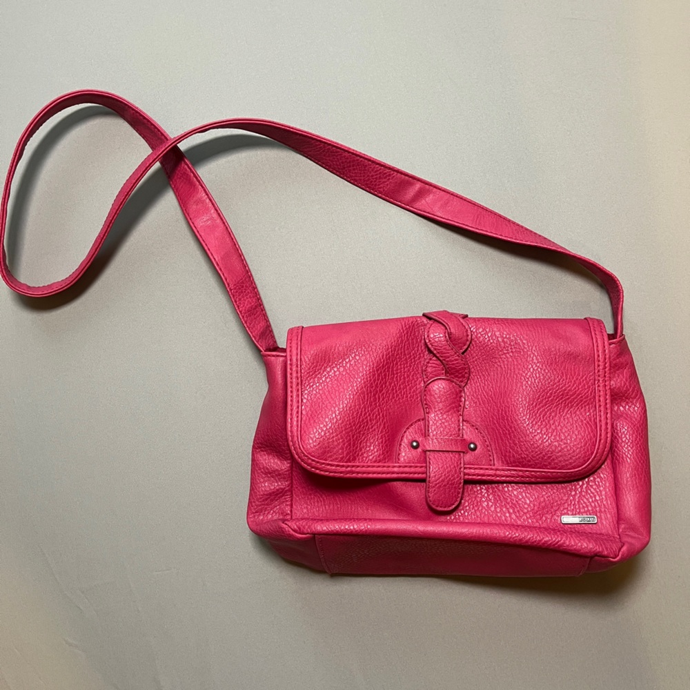 Roxy pink y2k crossbody bag